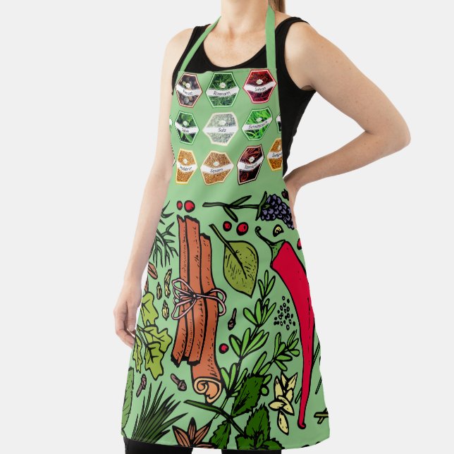 Tablier Épices de Sage Baking Apron (Insitu)
