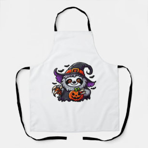 Tablier Épouvantable chapeau de sorcière de paresseux Hall
