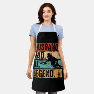 Tablier Époux Papa DJ Legend DJ Disque Jockey Music Player