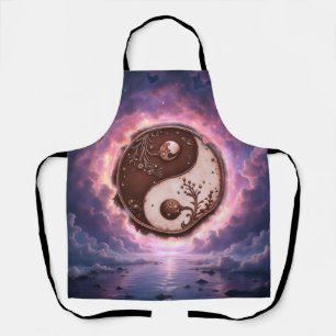Tablier Équilibre au clair de lune – Yin Yang de la lumièr