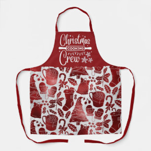 Tablier Équipage de Cuisine de Noël