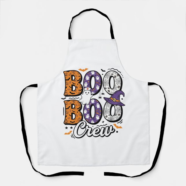 Tablier Équipe Boo infirmière conception de chemise vintag (Recto)