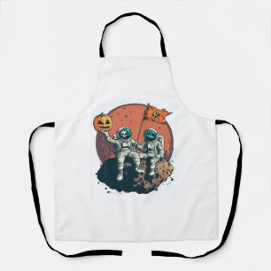 Tablier Équipe d'astronautes de squelette