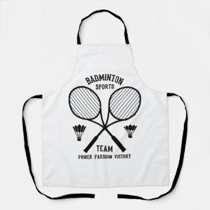 Tablier Équipe de badminton