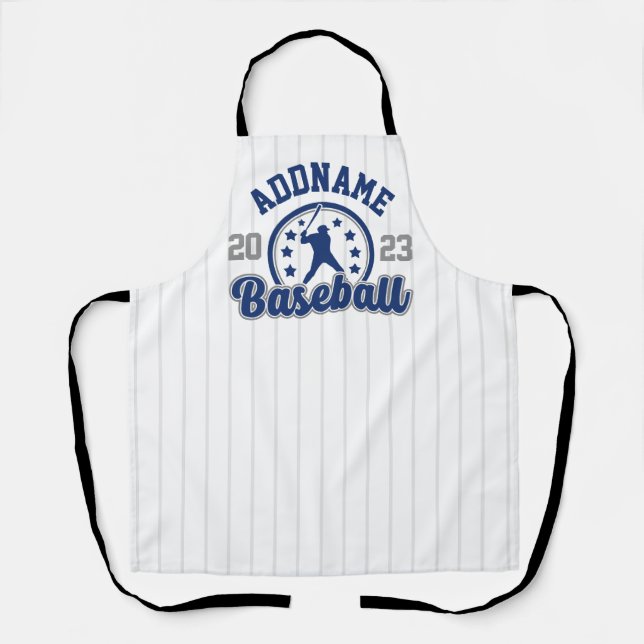Tablier Équipe de baseball PERSONNALISÉE Joueur de jeu (Recto)