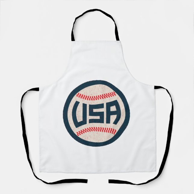 Tablier Équipe de baseball USA (Recto)