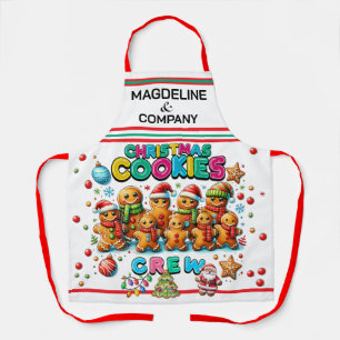 Tablier Équipe de biscuits de Noël