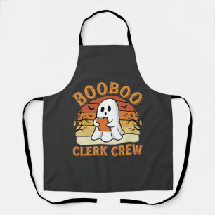 Tablier Équipe de commis Booboo Création de fantôme Hallow