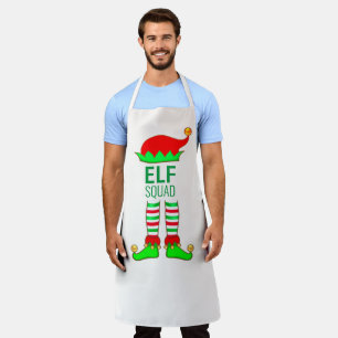 Tablier Équipe de lutins de Noël moderne
