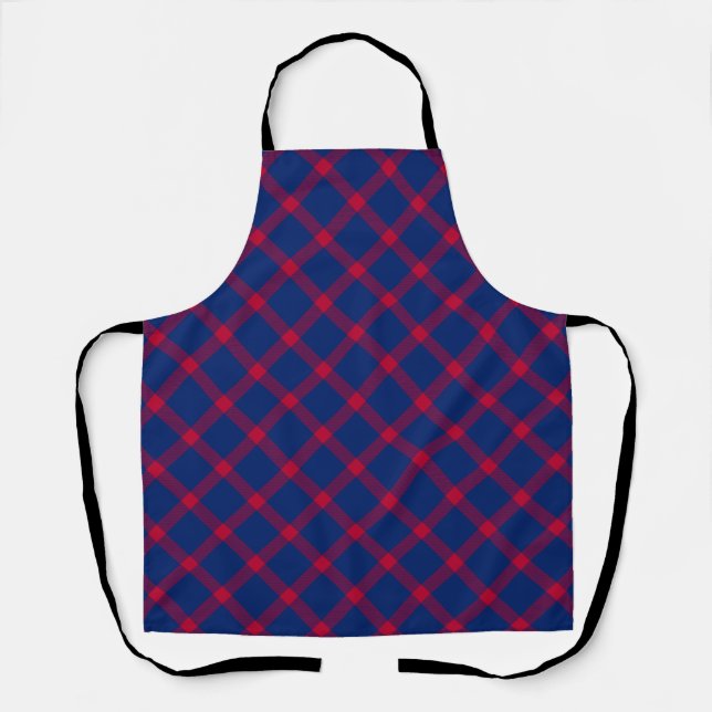 Tablier Équipe de New York de football NFC Plaid Apron (Recto)