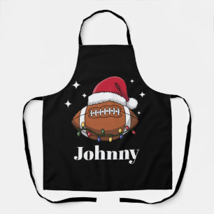 Tablier Équipe de sport d'hiver de football de Noël person