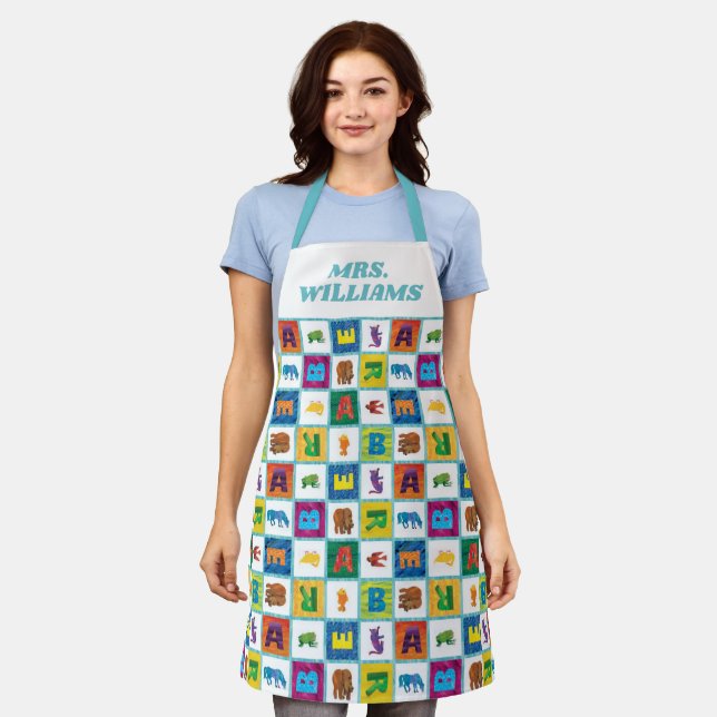 Tablier Eric Carle | B est pour Ours (Porté)