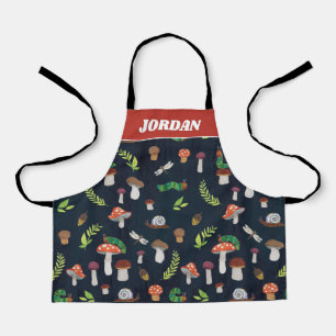 Tablier Eric Carle   Motif Bugs et Champignons