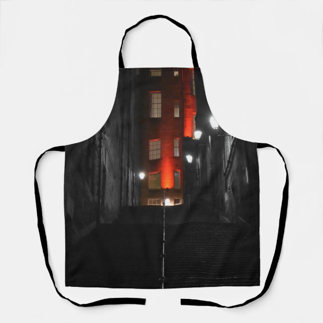 Tablier Escalier gothique (Recto)