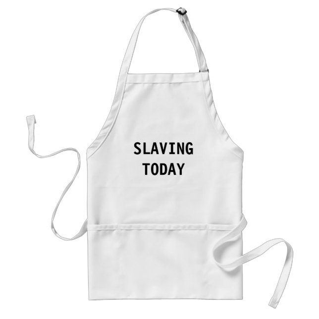Tablier Esclavage d'Apron aujourd'hui (Devant)