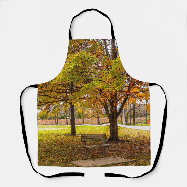 Tablier Espace banc de vue d'automne (Recto)