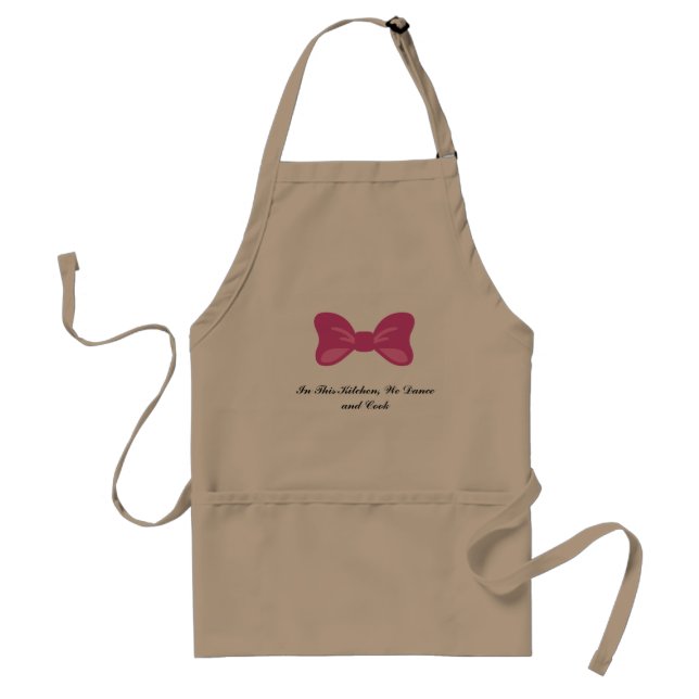 Tablier Espace barbecue aquarelle (Devant)