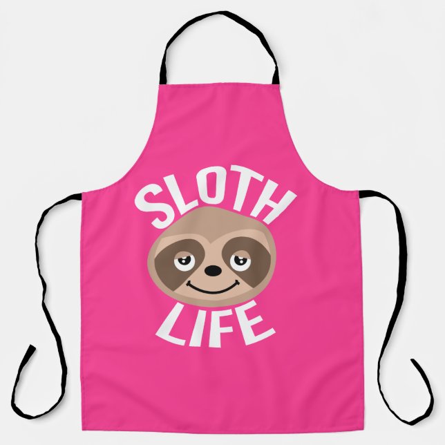 Tablier Espace de vie Sloth (Recto)
