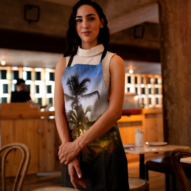 Tablier Espace d'impression Tropical Sunset (Créateur téléchargé)