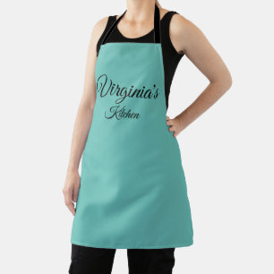 Tablier Espace Turquoise personnalisé