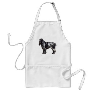 Tablier Espagnol noir et gris