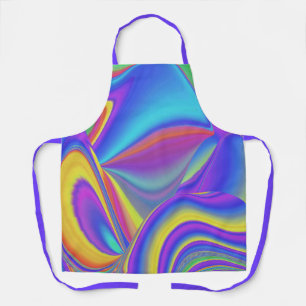 Tablier Esprit de brise estivale, Abstrait Rainbowart 3D