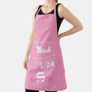Tablier Esprit heureux, vie heureuse Mignon