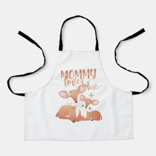 Tablier Est-ce que le cerf et la famille maman m'aime ?