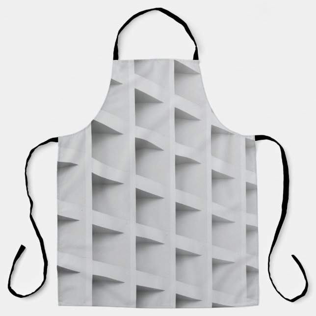 Tablier étagère cubique blanche (Recto)