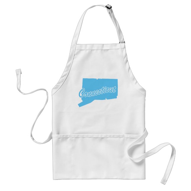 Tablier État Connecticut Adult Apron (Devant)