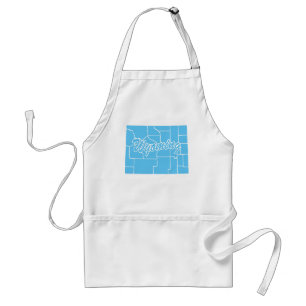 Tablier État Wyoming Adulte Apron