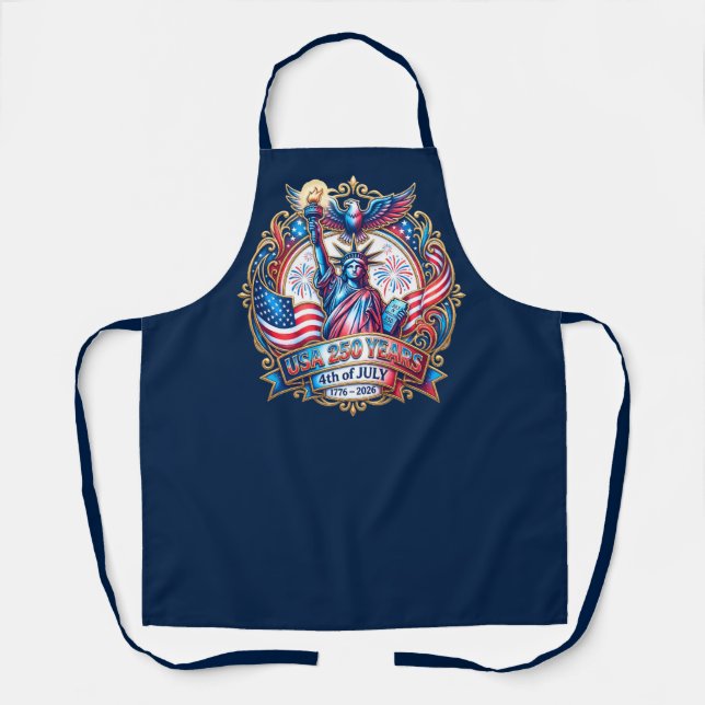 Tablier États-Unis 250 ans 4 juillet 1776-2026 (Recto)