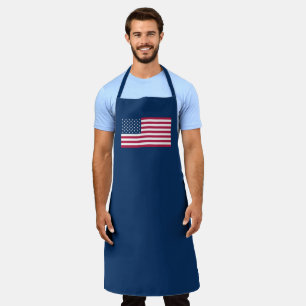 Tablier États-Unis d'Amérique drapeau américain bleu patri