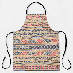 Tablier Ethnique tribale vintage sans couture motif