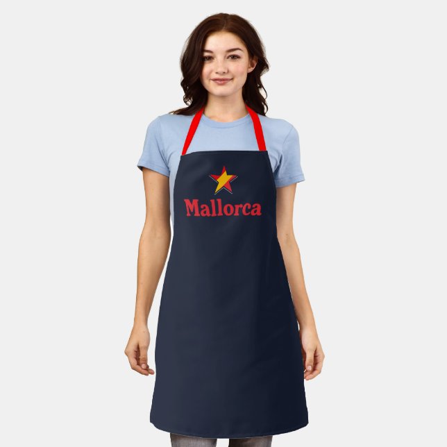Tablier Étoiles de l'Espagne – Mallorca (Porté)