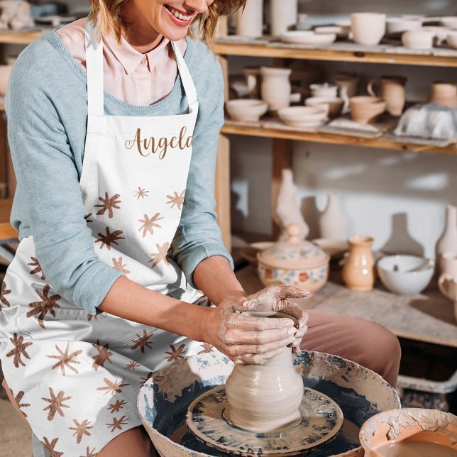 Tablier Étoiles métalliques - cuivre (Créateur téléchargé)