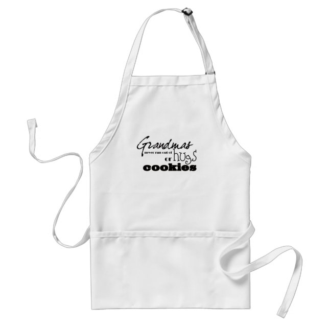 Tablier Étreintes ou biscuits de grand-mamans (Devant)