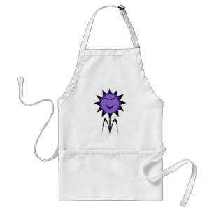 Tablier Evil Fleur Kawaii Goth Halloween Cuisine Apron