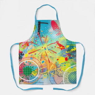 Tablier Explosion de couleur