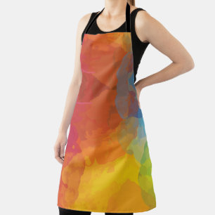 Tablier Explosions de couleurs vives