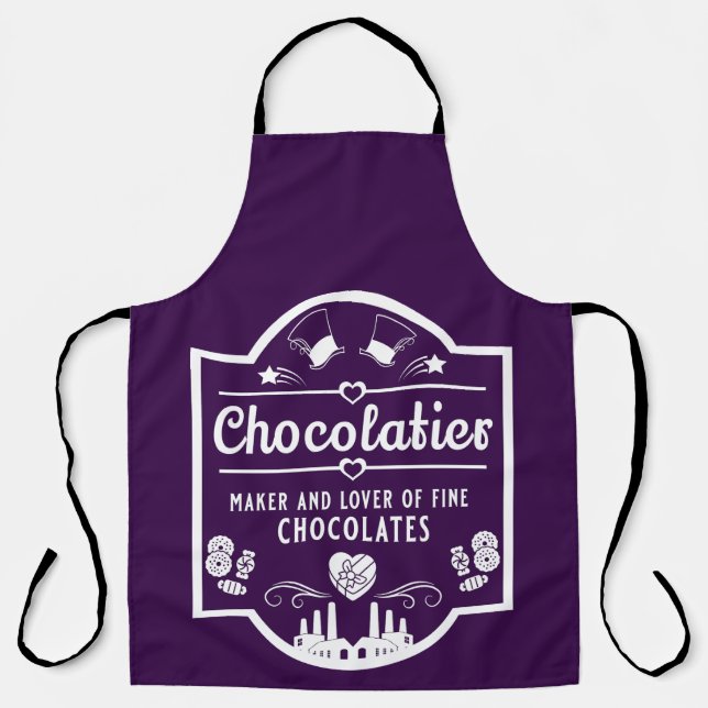Tablier Fabricant de chocolatier (Recto)