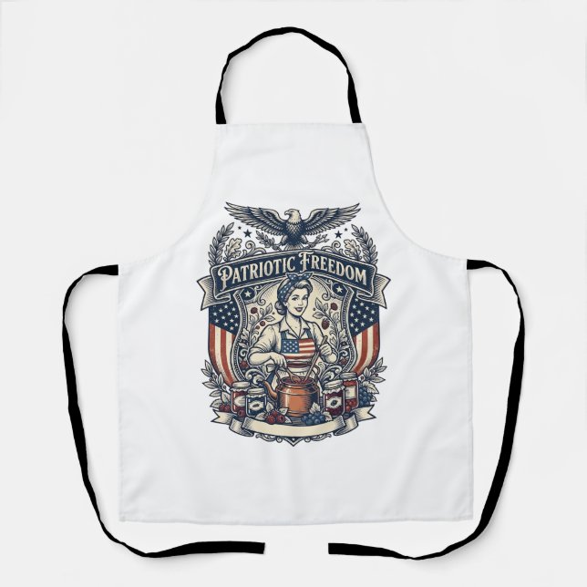Tablier Fabricant de confiture patriotique (Recto)