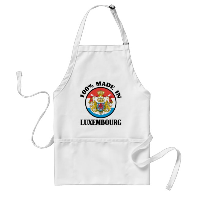 Tablier Fabriqué au Luxembourg (Devant)