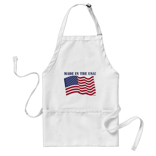 TABLIER FABRIQUÉ AUX ÉTATS-UNIS! (Devant)