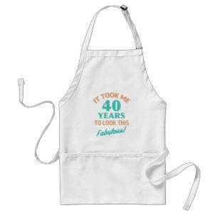Tablier Fabuleux 40e anniversaire