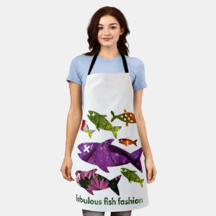Tablier fabuleux mode poisson