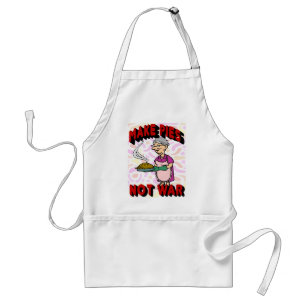 Tablier Faire de la tarte pas la guerre