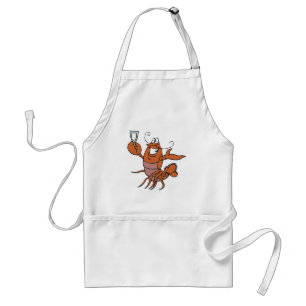Tablier faire griller du homard