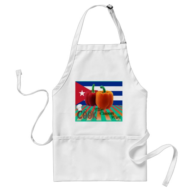 Tablier (faites cuire la manière cubaine) (Devant)