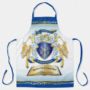 Tablier Faites de votre propre emblème un livre d'arbre Cl